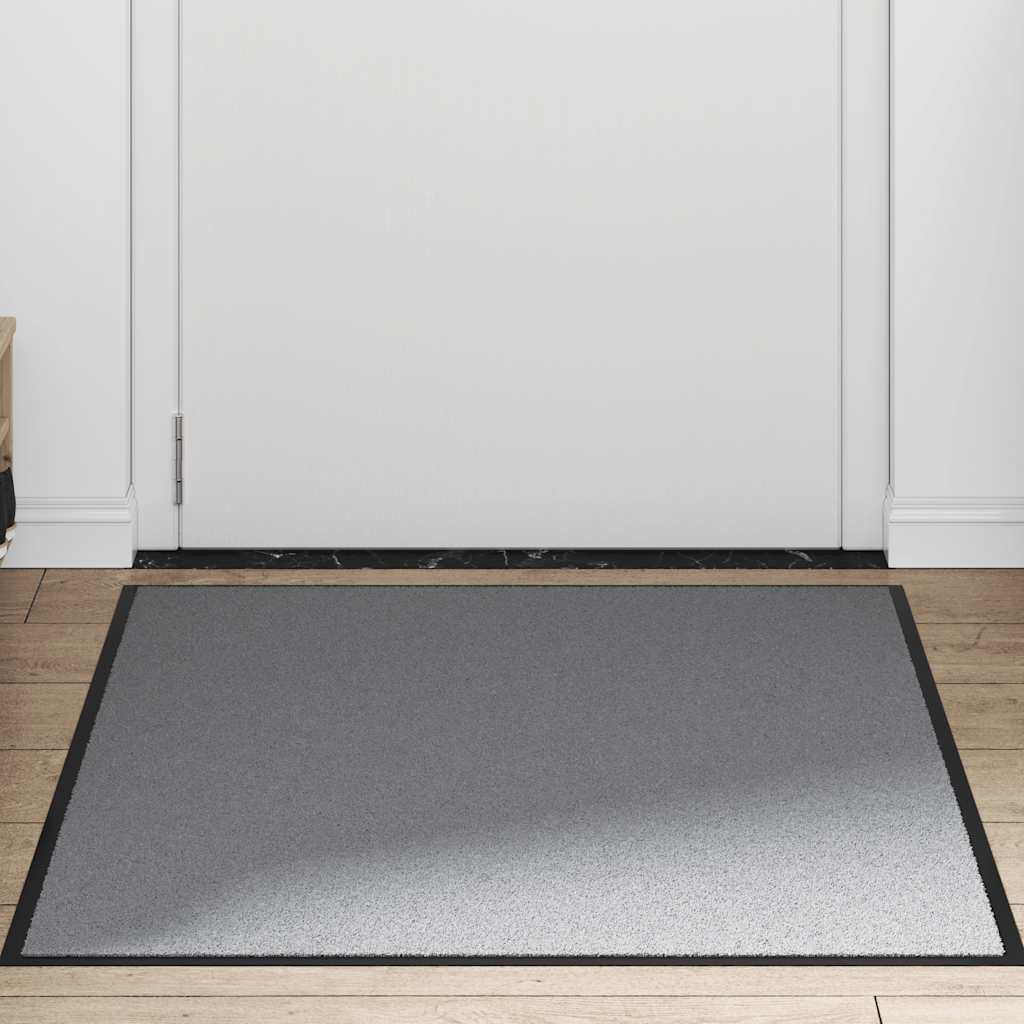 Deurmat 90x120 cm grijs is nu te koop bij PeponiXL, paradijselijk wonen!