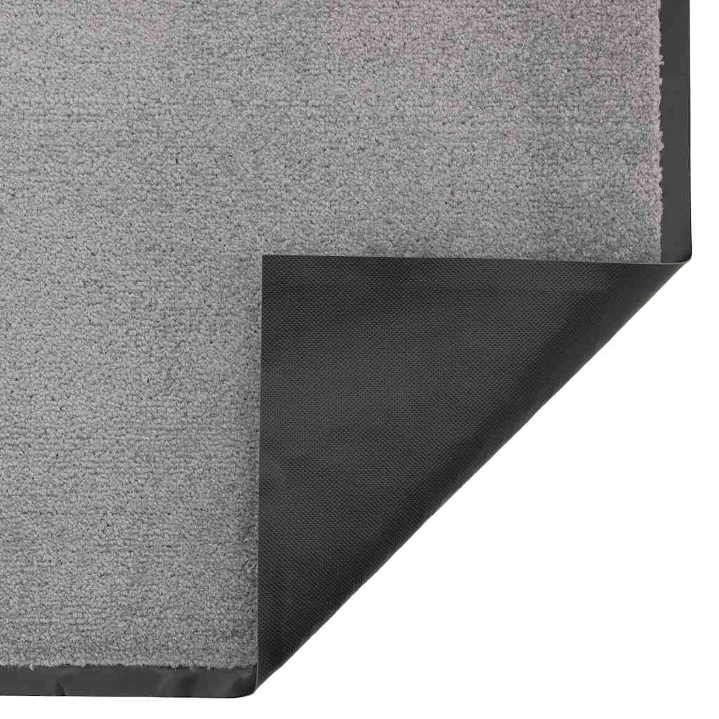 Deurmat 90x120 cm grijs is nu te koop bij PeponiXL, paradijselijk wonen!