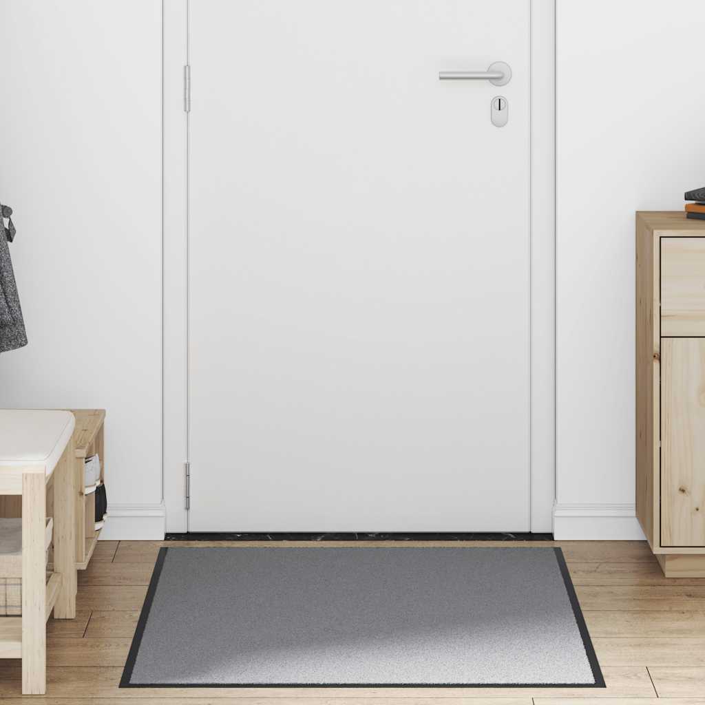 Deurmat 90x150 cm grijs is nu te koop bij PeponiXL, paradijselijk wonen!