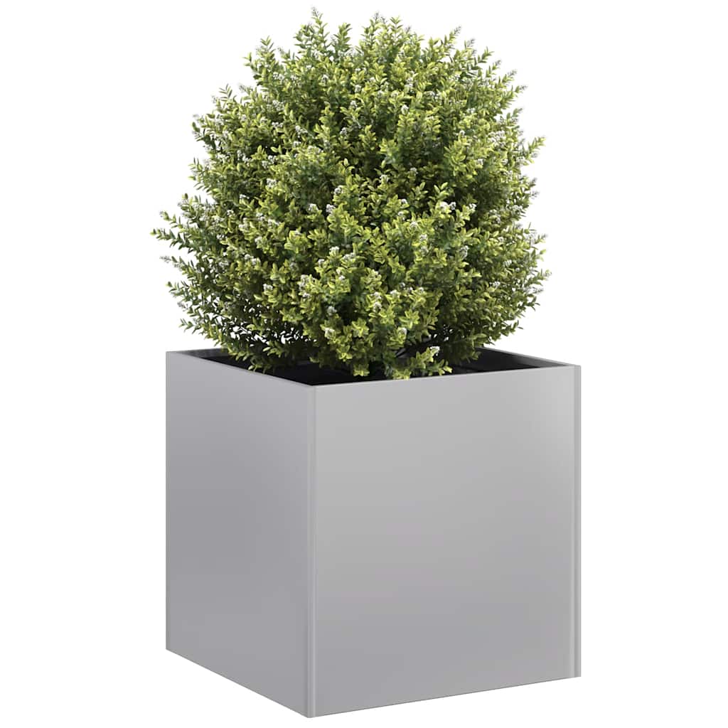 Plantenbak 40x40x40 cm gegalvaniseerd staal is nu te koop bij PeponiXL, paradijselijk wonen!
