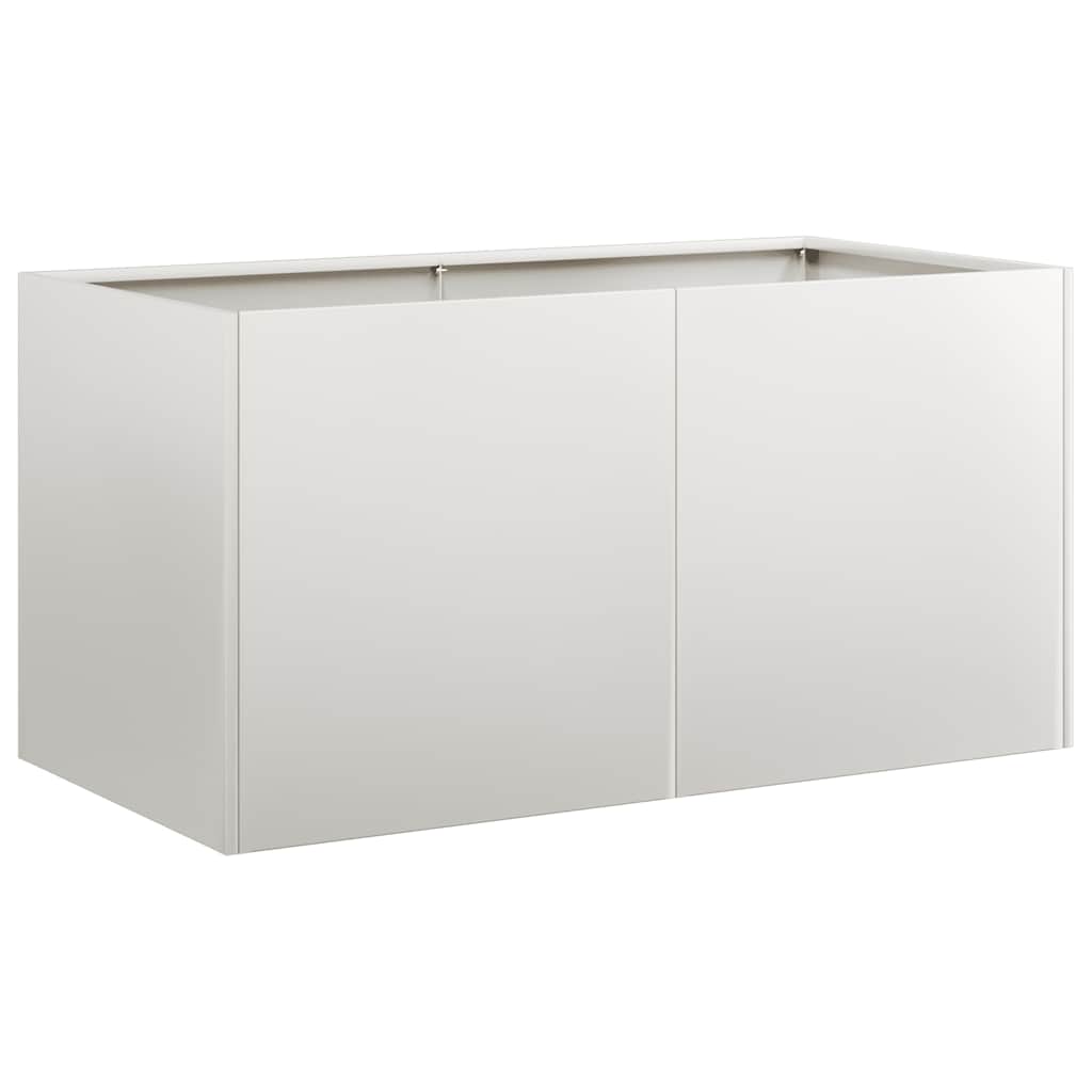 Plantenbak 80x40x40 cm roestvrij staal is nu te koop bij PeponiXL, paradijselijk wonen!