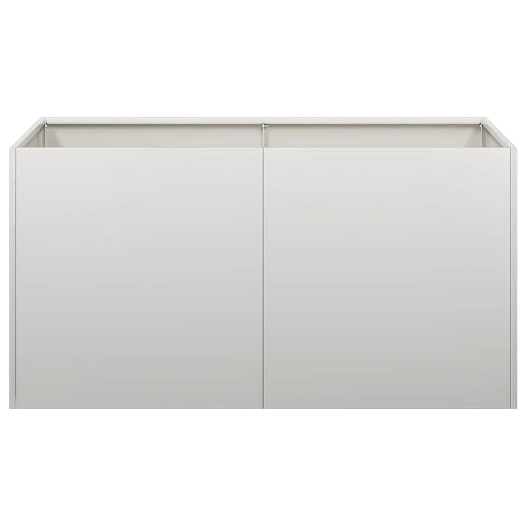 Plantenbak 80x40x40 cm roestvrij staal is nu te koop bij PeponiXL, paradijselijk wonen!
