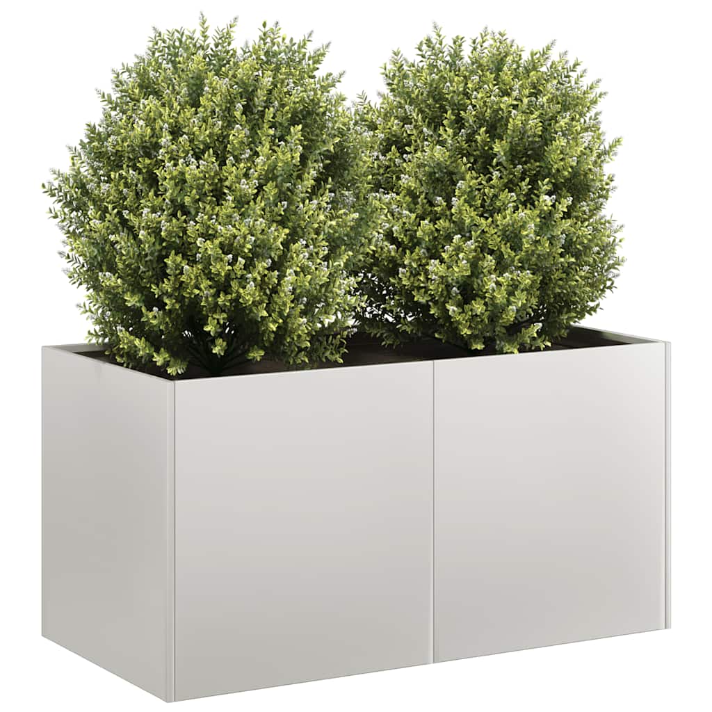 Plantenbak 80x40x40 cm roestvrij staal is nu te koop bij PeponiXL, paradijselijk wonen!