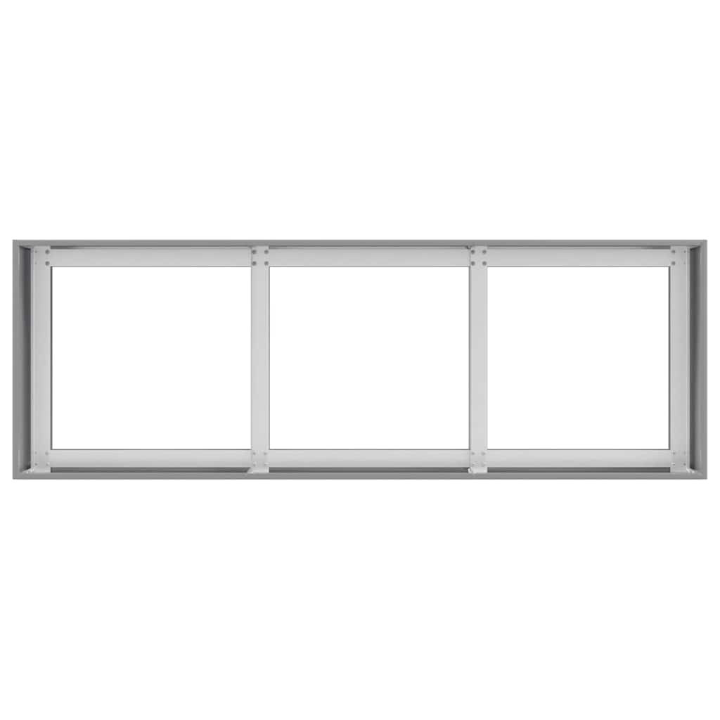 Plantenbak 120x40x40 cm gegalvaniseerd staal is nu te koop bij PeponiXL, paradijselijk wonen!