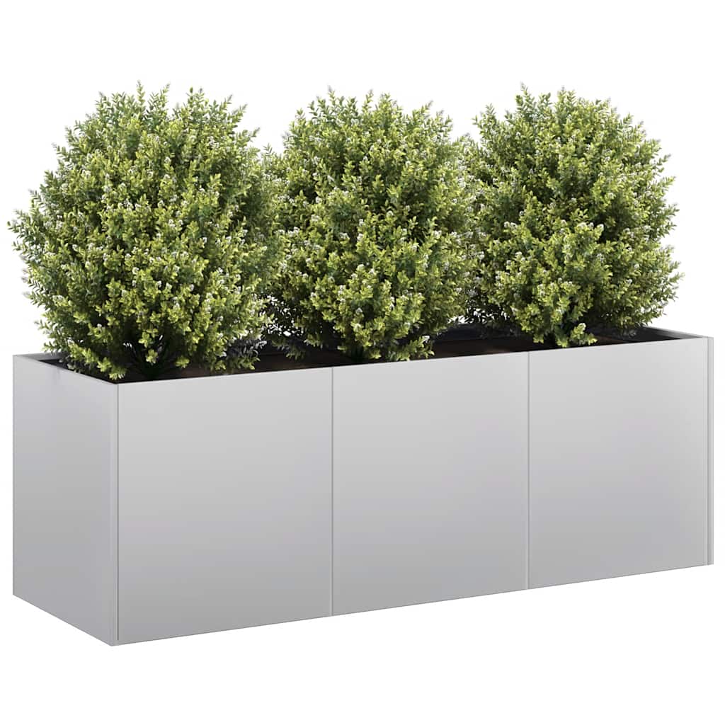 Plantenbak 120x40x40 cm gegalvaniseerd staal is nu te koop bij PeponiXL, paradijselijk wonen!