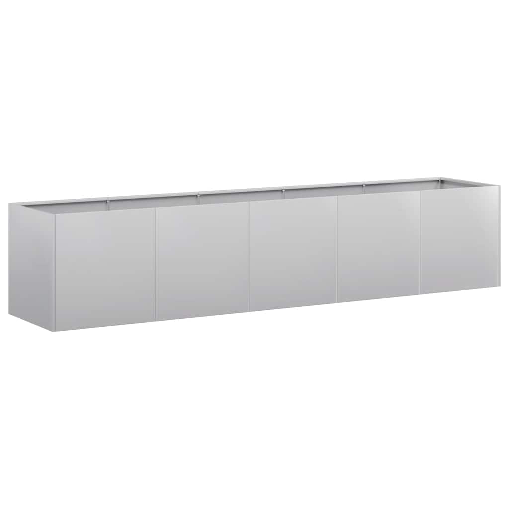 Plantenbak 200x40x40 cm gegalvaniseerd staal is nu te koop bij PeponiXL, paradijselijk wonen!