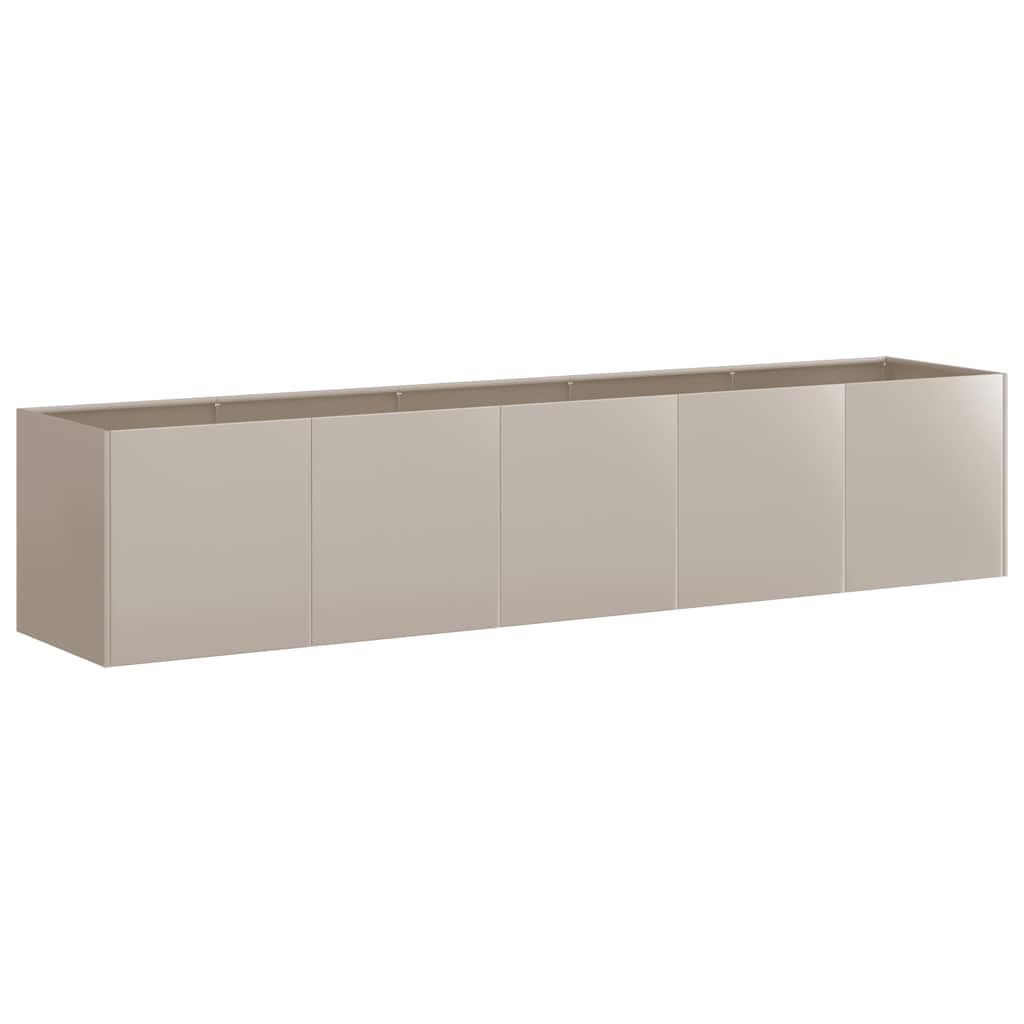 Plantenbak roestig 200x40x40 cm weervast staal is nu te koop bij PeponiXL, paradijselijk wonen!