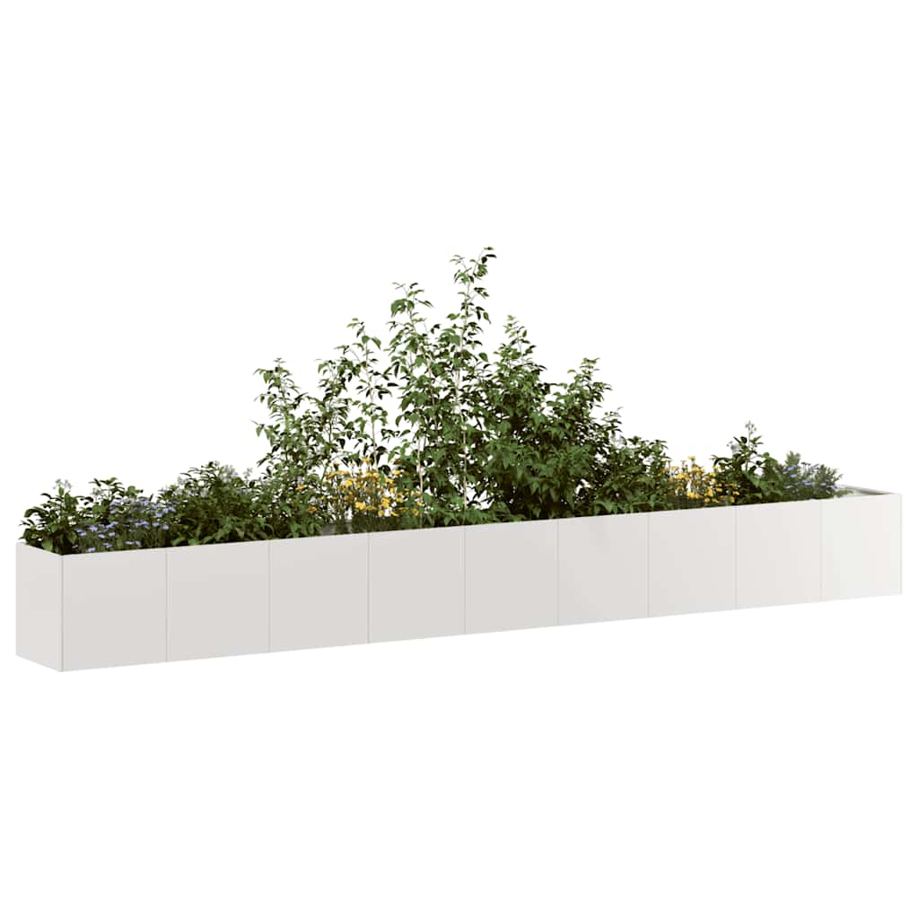 Plantenbak 360x40x40 cm roestvrij staal is nu te koop bij PeponiXL, paradijselijk wonen!
