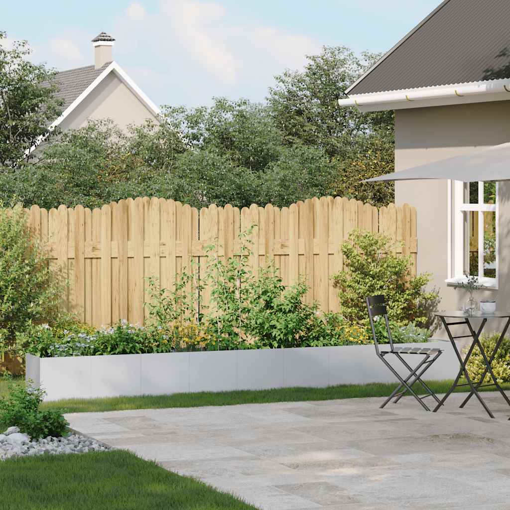 Plantenbak 360x40x40 cm gegalvaniseerd staal is nu te koop bij PeponiXL, paradijselijk wonen!