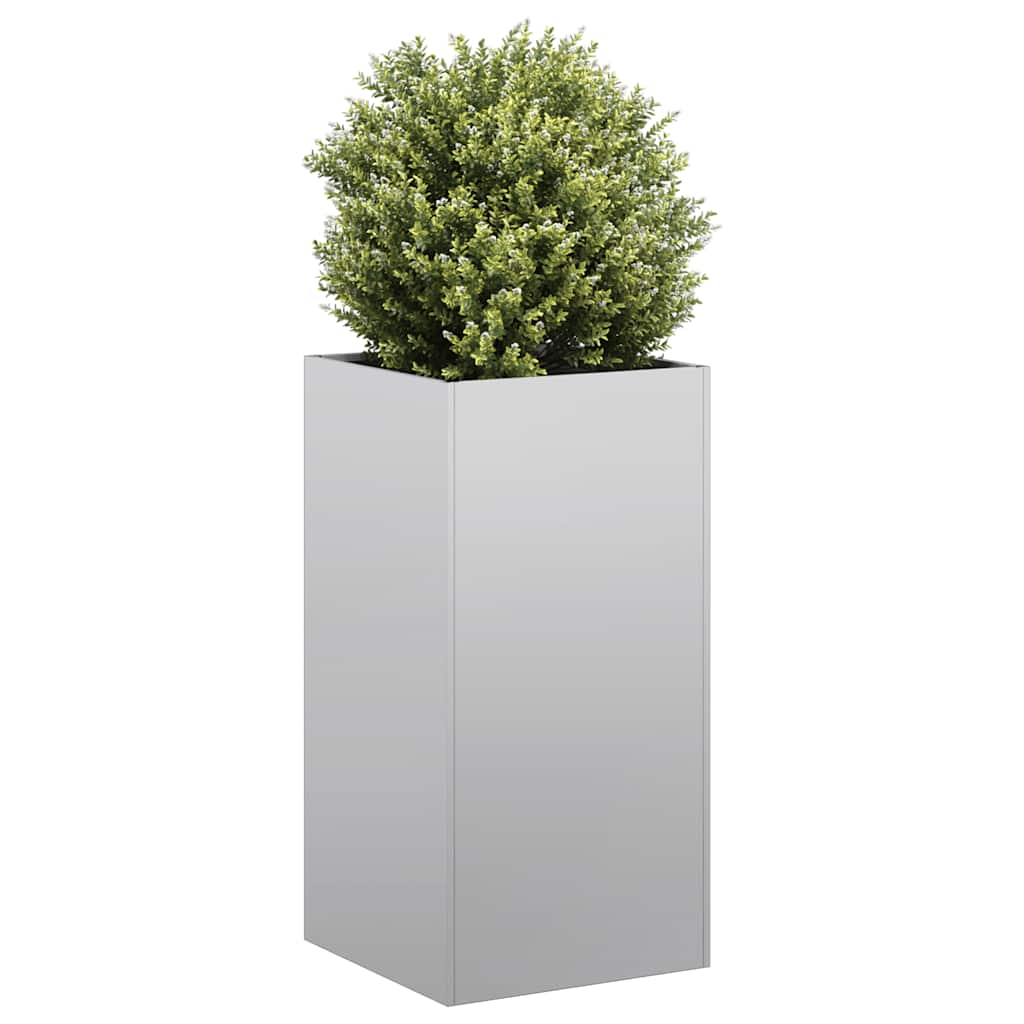 Plantenbak 40x40x80 cm gegalvaniseerd staal is nu te koop bij PeponiXL, paradijselijk wonen!