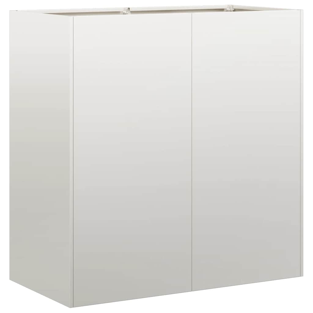 Plantenbak 80x40x80 cm roestvrij staal is nu te koop bij PeponiXL, paradijselijk wonen!