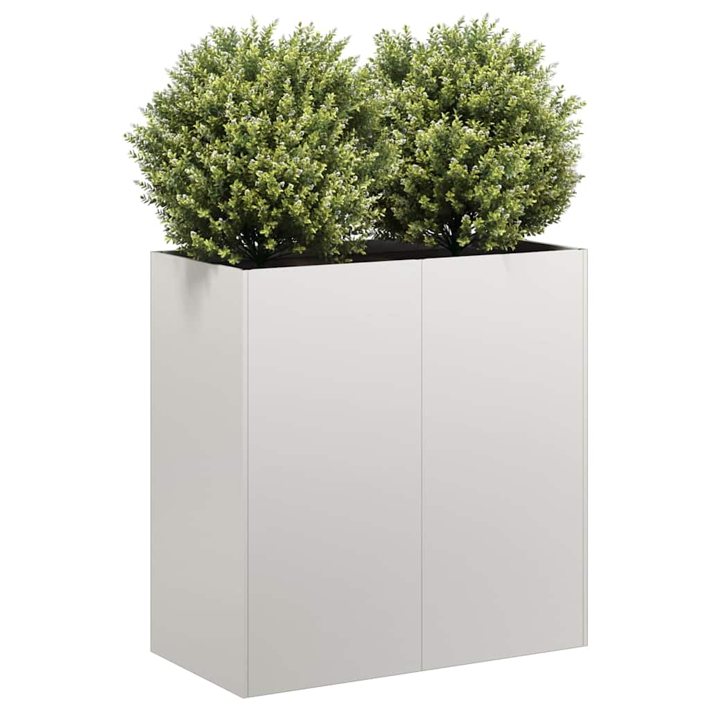 Plantenbak 80x40x80 cm roestvrij staal is nu te koop bij PeponiXL, paradijselijk wonen!