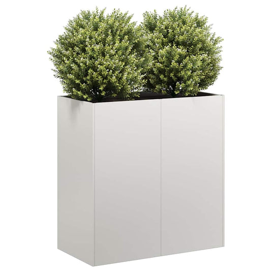 Plantenbak 80x40x80 cm roestvrij staal is nu te koop bij PeponiXL, paradijselijk wonen!