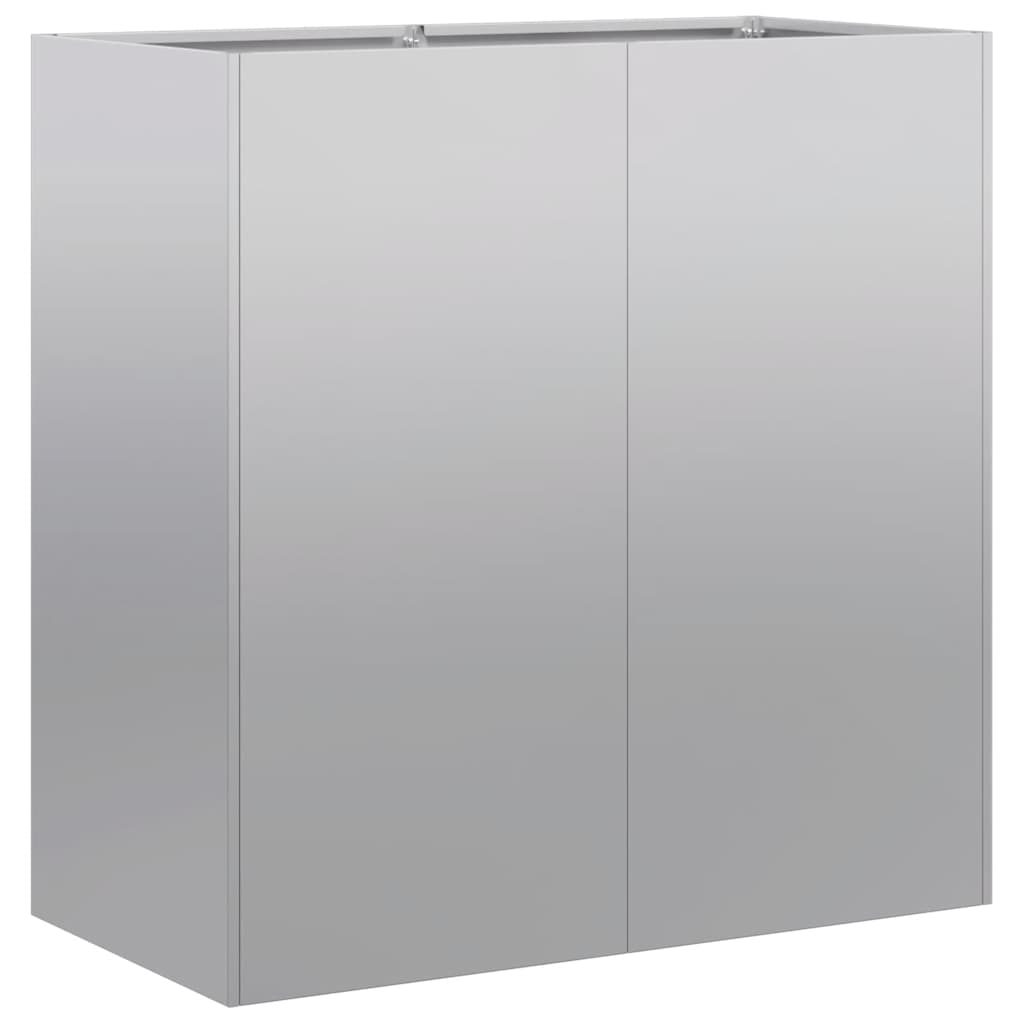 Plantenbak 80x40x80 cm gegalvaniseerd staal is nu te koop bij PeponiXL, paradijselijk wonen!