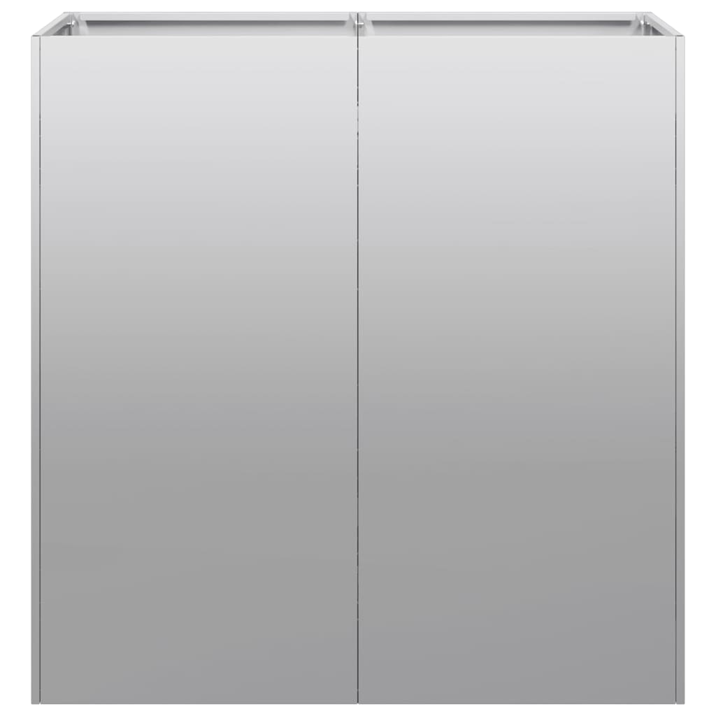 Plantenbak 80x40x80 cm gegalvaniseerd staal is nu te koop bij PeponiXL, paradijselijk wonen!