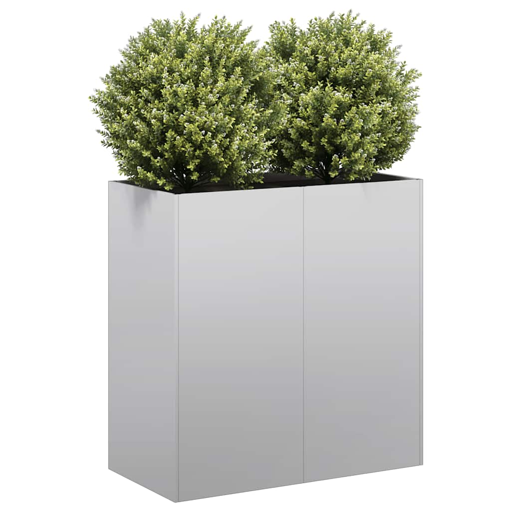 Plantenbak 80x40x80 cm gegalvaniseerd staal is nu te koop bij PeponiXL, paradijselijk wonen!