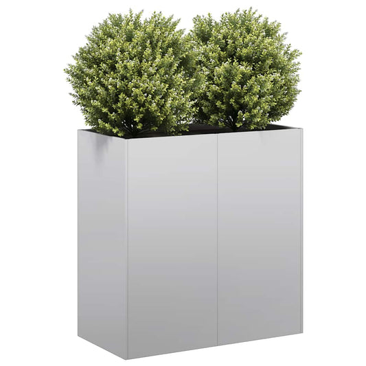 Plantenbak 80x40x80 cm gegalvaniseerd staal is nu te koop bij PeponiXL, paradijselijk wonen!