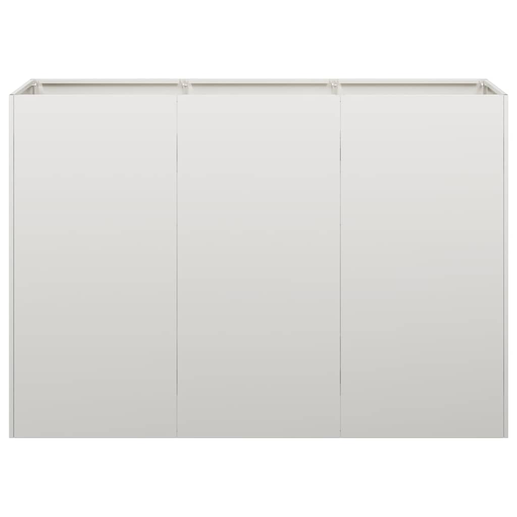 Plantenbak 120x40x80 cm roestvrij staal is nu te koop bij PeponiXL, paradijselijk wonen!