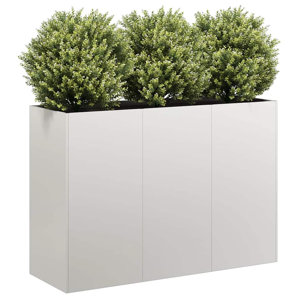Plantenbak 120x40x80 cm roestvrij staal is nu te koop bij PeponiXL, paradijselijk wonen!
