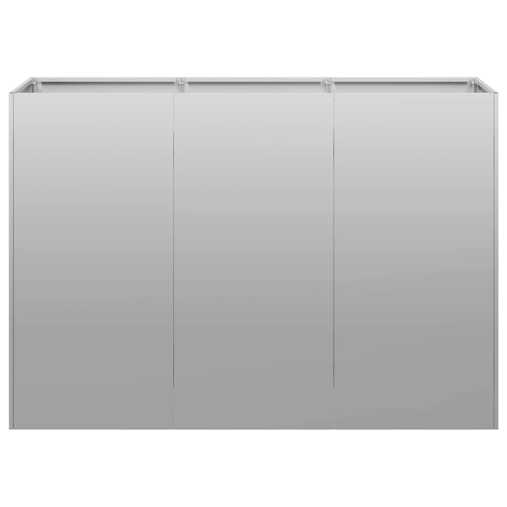 Plantenbak 120x40x80 cm gegalvaniseerd staal is nu te koop bij PeponiXL, paradijselijk wonen!