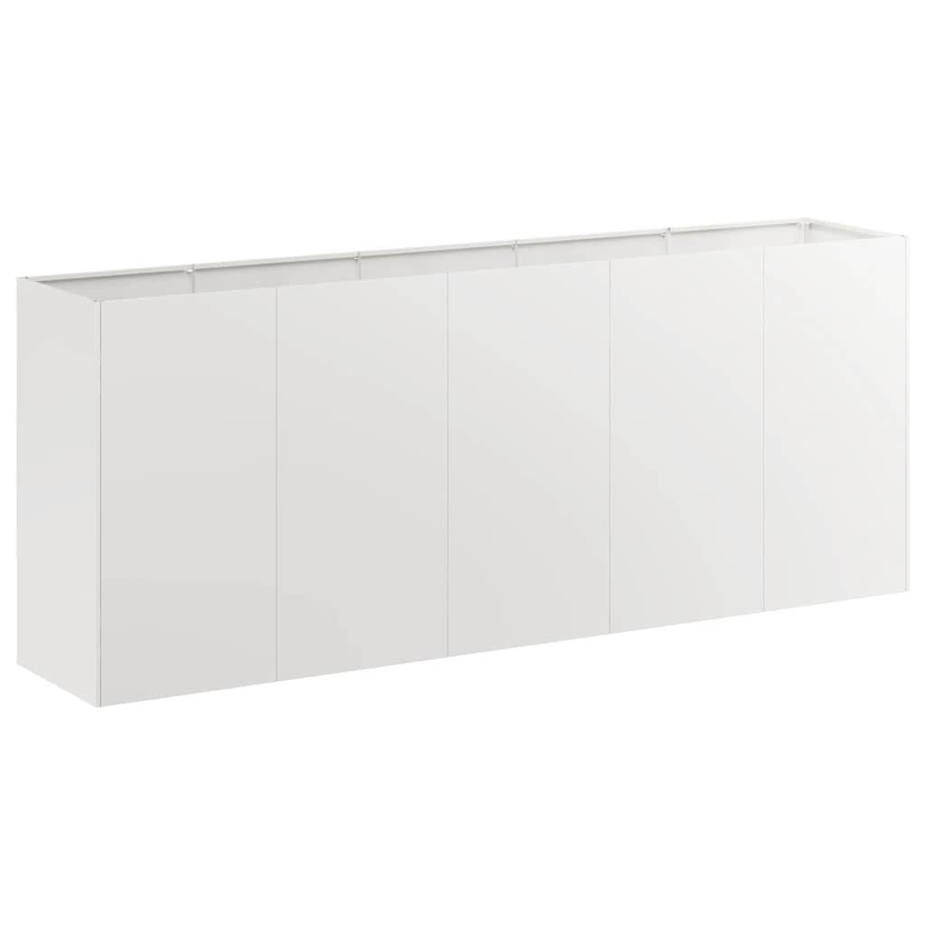 Plantenbak 200x40x80 cm roestvrij staal is nu te koop bij PeponiXL, paradijselijk wonen!