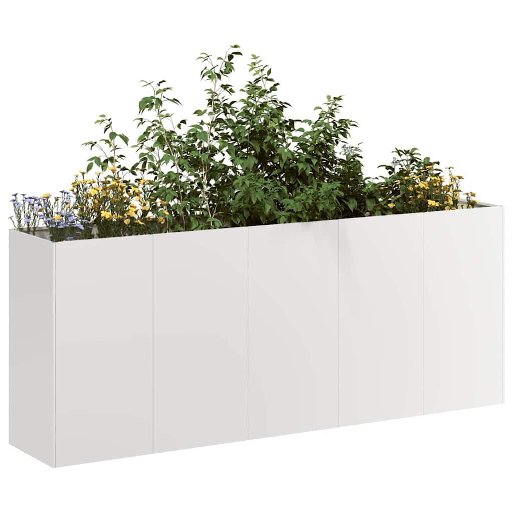 Plantenbak 200x40x80 cm roestvrij staal is nu te koop bij PeponiXL, paradijselijk wonen!