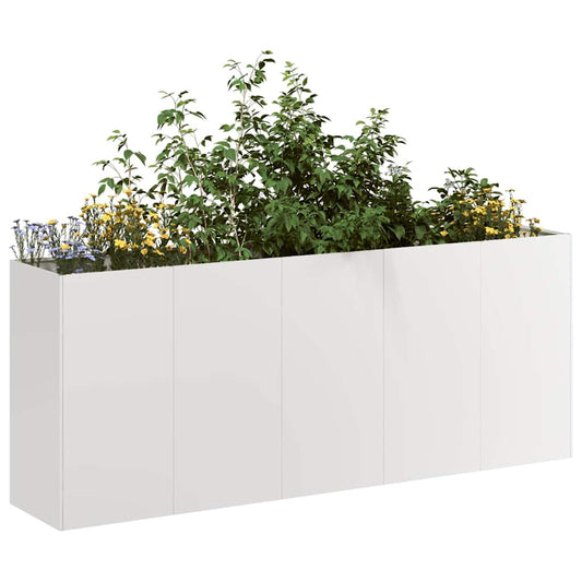 Plantenbak 200x40x80 cm roestvrij staal is nu te koop bij PeponiXL, paradijselijk wonen!