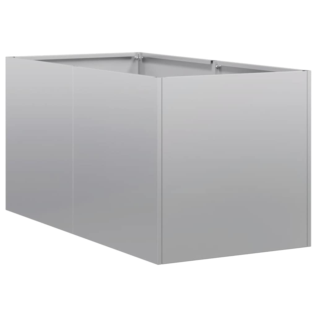 Plantenbak 40x80x40 cm gegalvaniseerd staal is nu te koop bij PeponiXL, paradijselijk wonen!