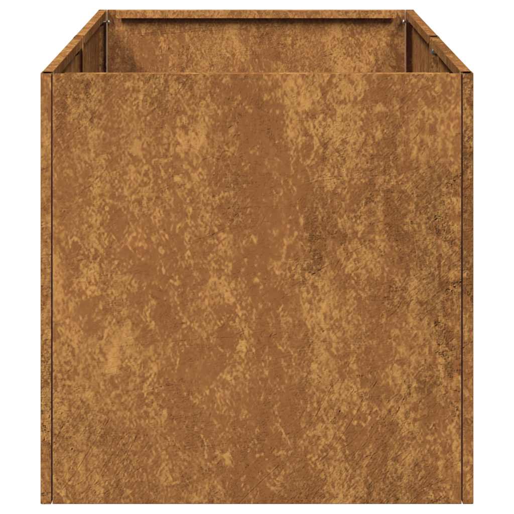 Plantenbak roestig 40x80x40 cm weervast staal is nu te koop bij PeponiXL, paradijselijk wonen!