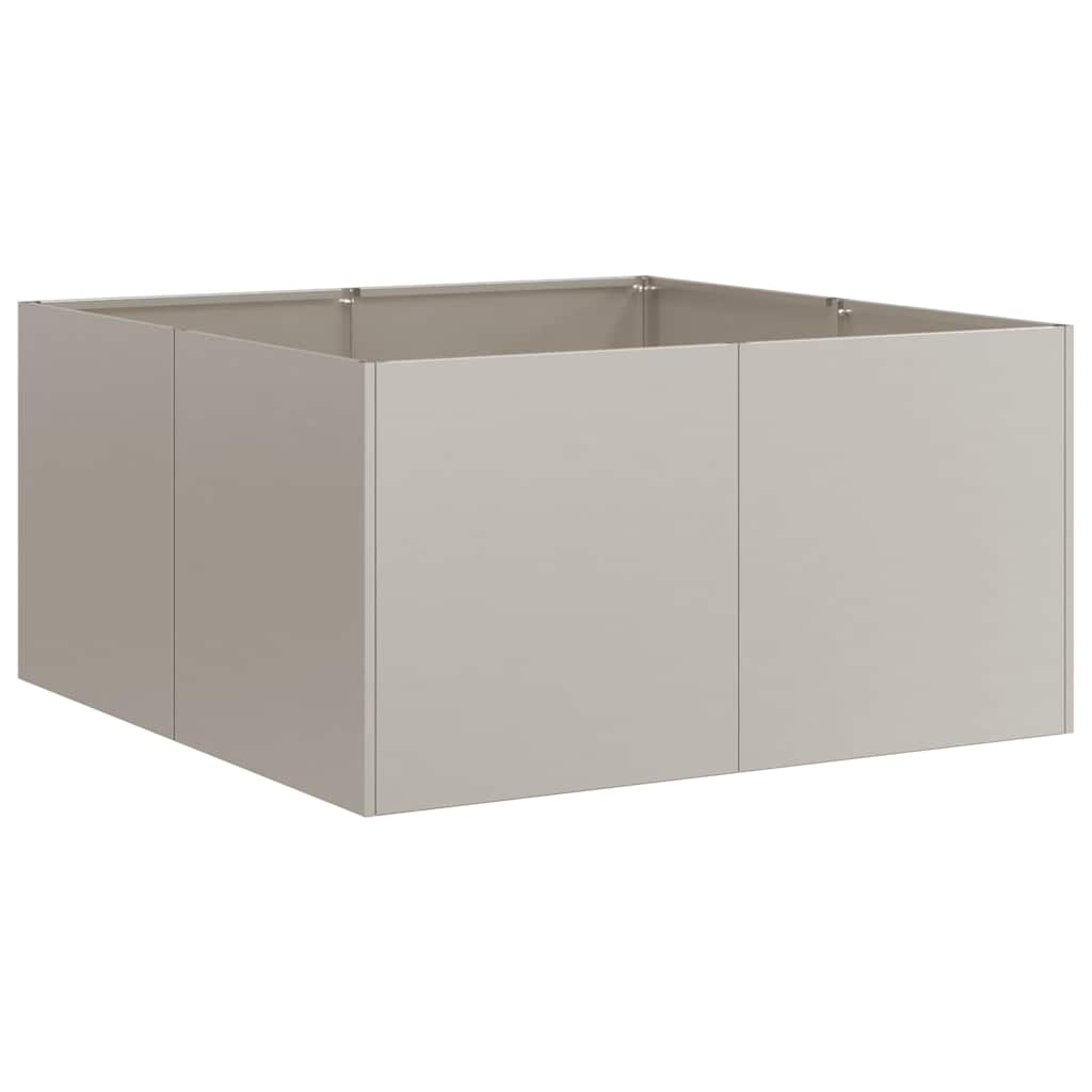Plantenbak roestig 80x80x40 cm weervast staal is nu te koop bij PeponiXL, paradijselijk wonen!