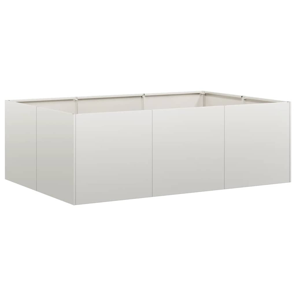 Plantenbak 120x80x40 cm roestvrij staal is nu te koop bij PeponiXL, paradijselijk wonen!