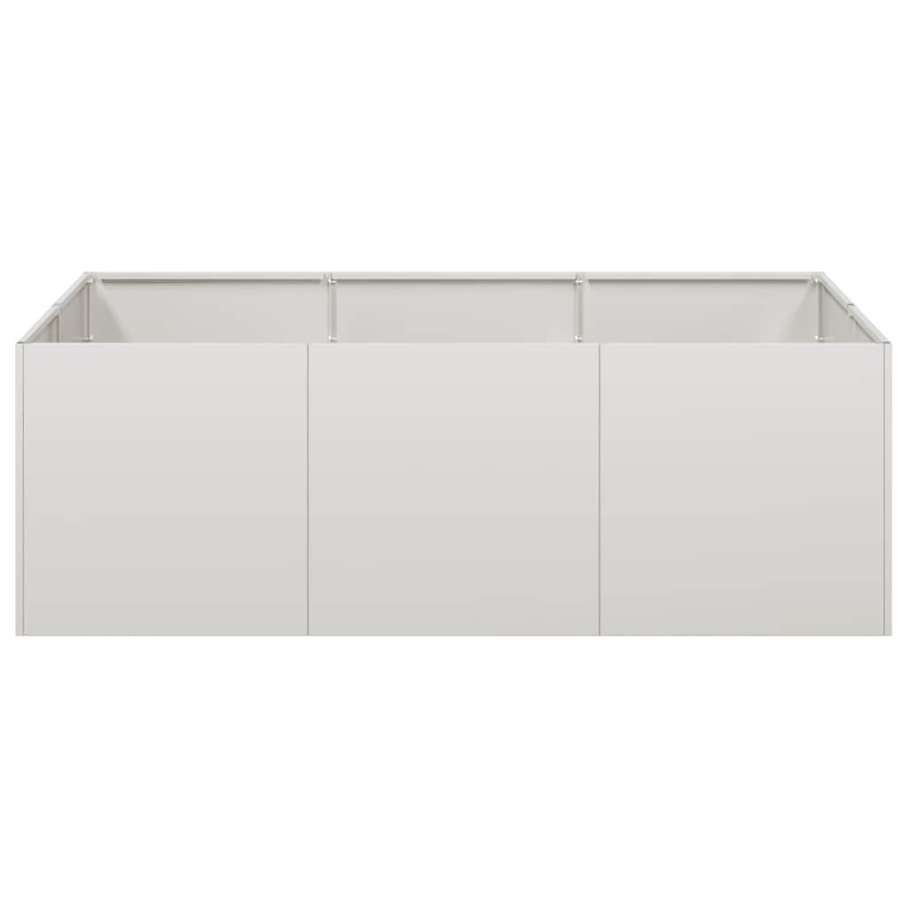 Plantenbak 120x80x40 cm roestvrij staal is nu te koop bij PeponiXL, paradijselijk wonen!