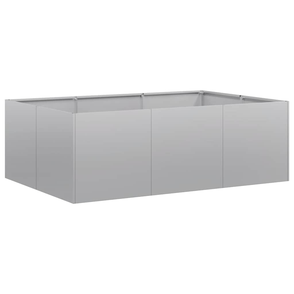 Plantenbak 120x80x40 cm gegalvaniseerd staal is nu te koop bij PeponiXL, paradijselijk wonen!