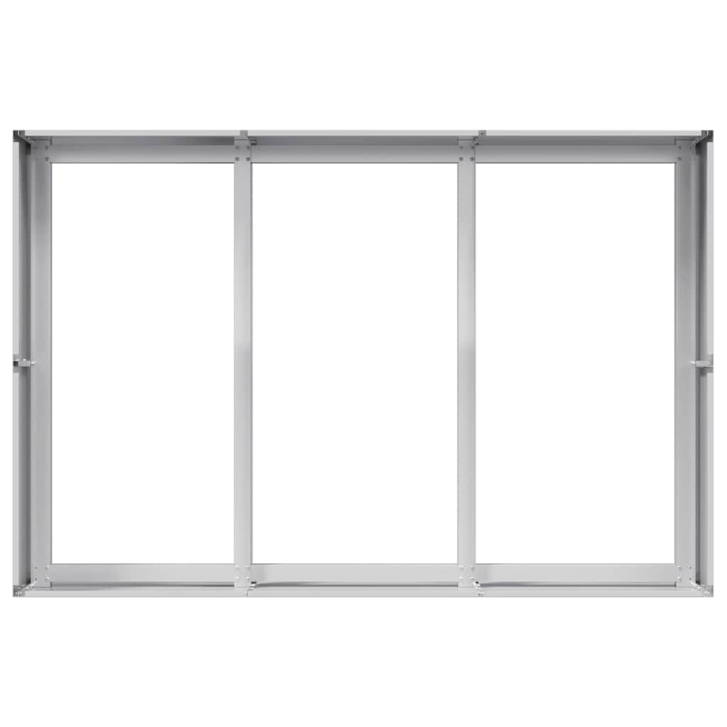 Plantenbak 120x80x40 cm gegalvaniseerd staal is nu te koop bij PeponiXL, paradijselijk wonen!