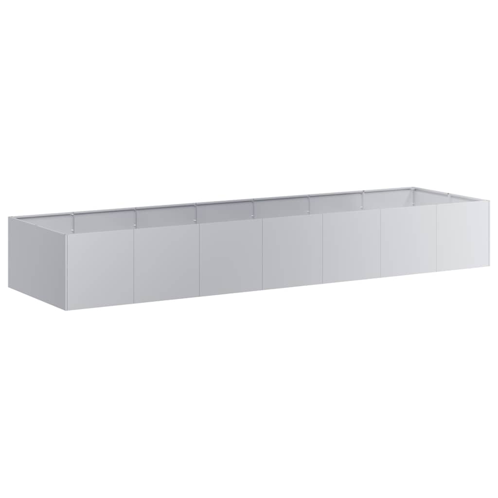 Plantenbak 280x80x40 cm gegalvaniseerd staal is nu te koop bij PeponiXL, paradijselijk wonen!