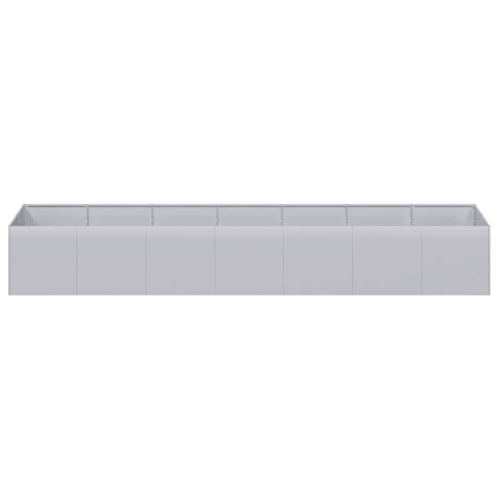 Plantenbak 280x80x40 cm gegalvaniseerd staal is nu te koop bij PeponiXL, paradijselijk wonen!