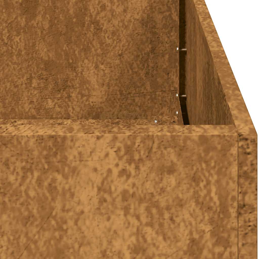 Plantenbak roestig 280x80x40 cm weervast staal is nu te koop bij PeponiXL, paradijselijk wonen!