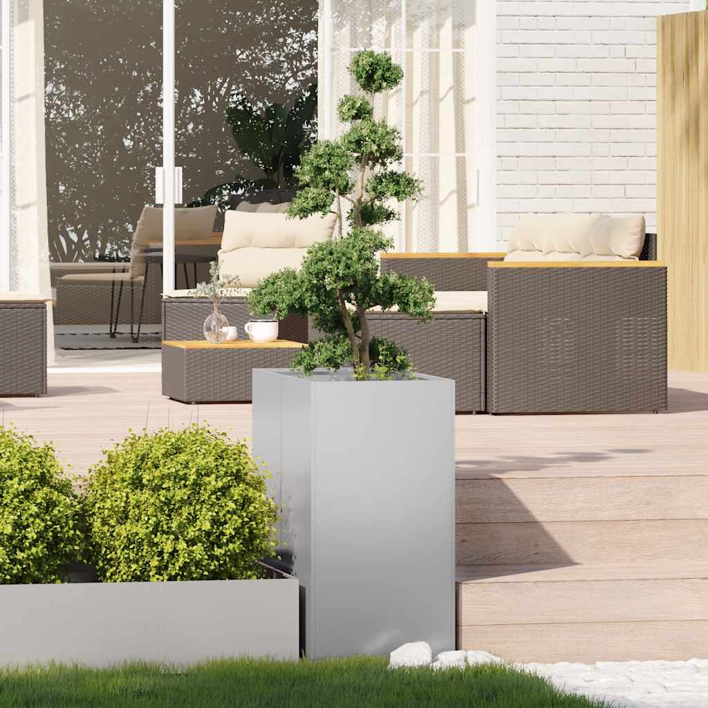 Plantenbak 40x80x80 cm gegalvaniseerd staal is nu te koop bij PeponiXL, paradijselijk wonen!