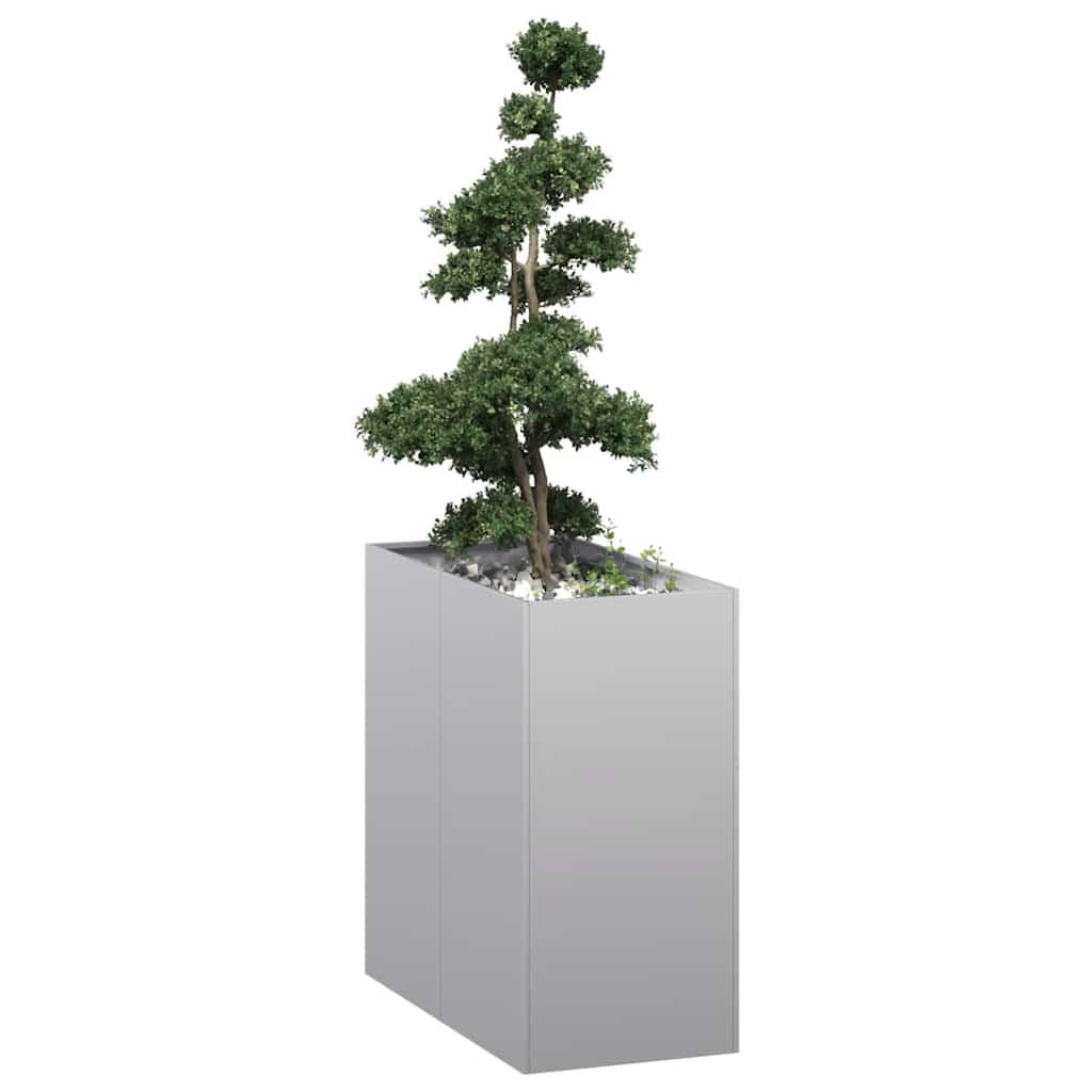 Plantenbak 40x80x80 cm gegalvaniseerd staal is nu te koop bij PeponiXL, paradijselijk wonen!