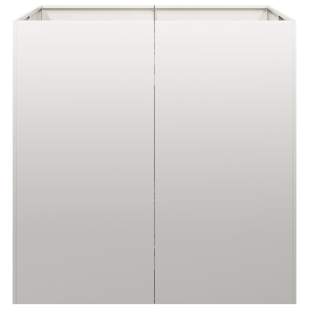 Plantenbak 80x80x80 cm roestvrij staal is nu te koop bij PeponiXL, paradijselijk wonen!