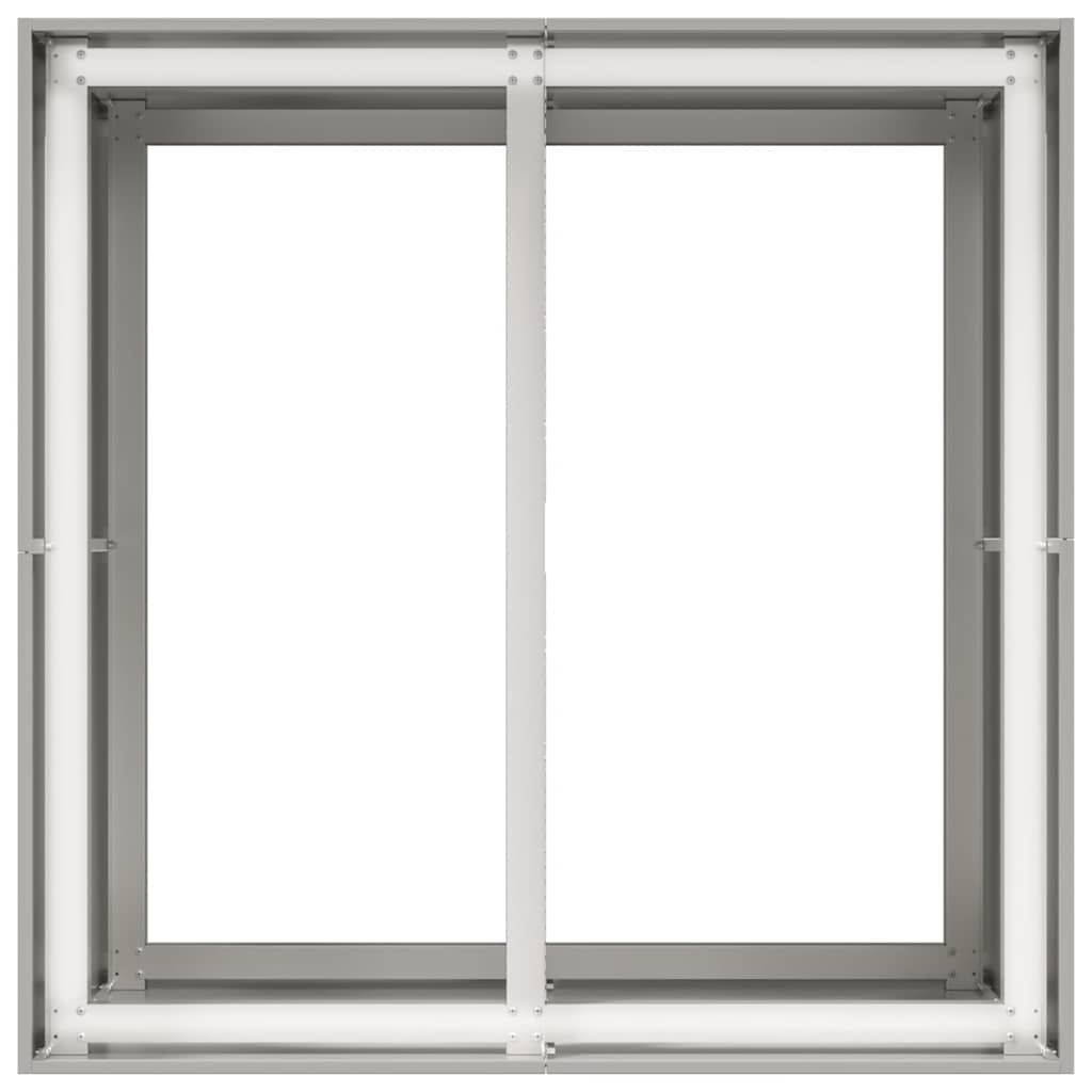 Plantenbak 80x80x80 cm roestvrij staal is nu te koop bij PeponiXL, paradijselijk wonen!