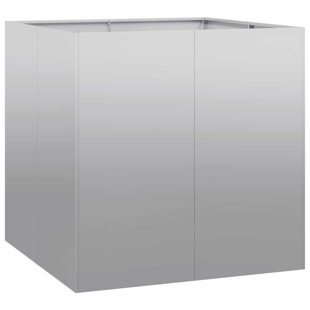 Plantenbak 80x80x80 cm gegalvaniseerd staal is nu te koop bij PeponiXL, paradijselijk wonen!