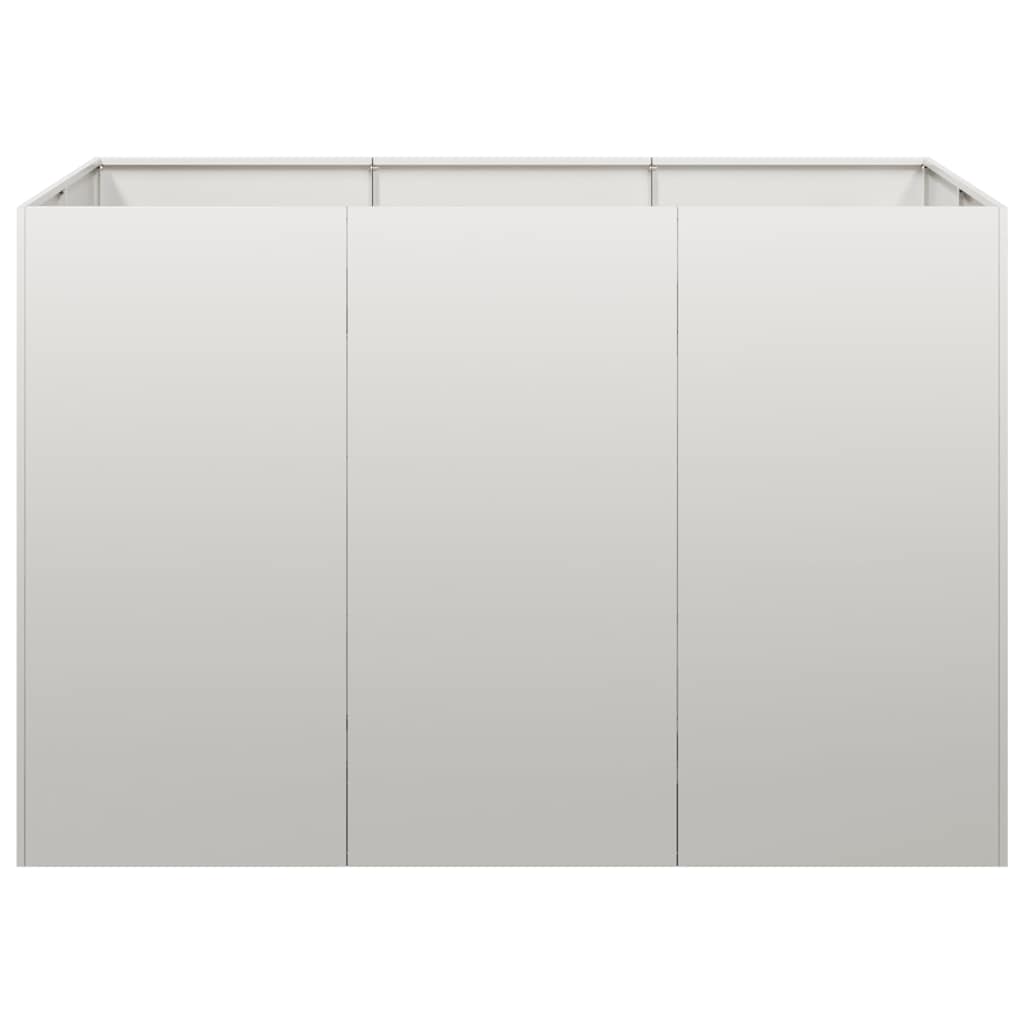 Plantenbak 120x80x80 cm roestvrij staal is nu te koop bij PeponiXL, paradijselijk wonen!