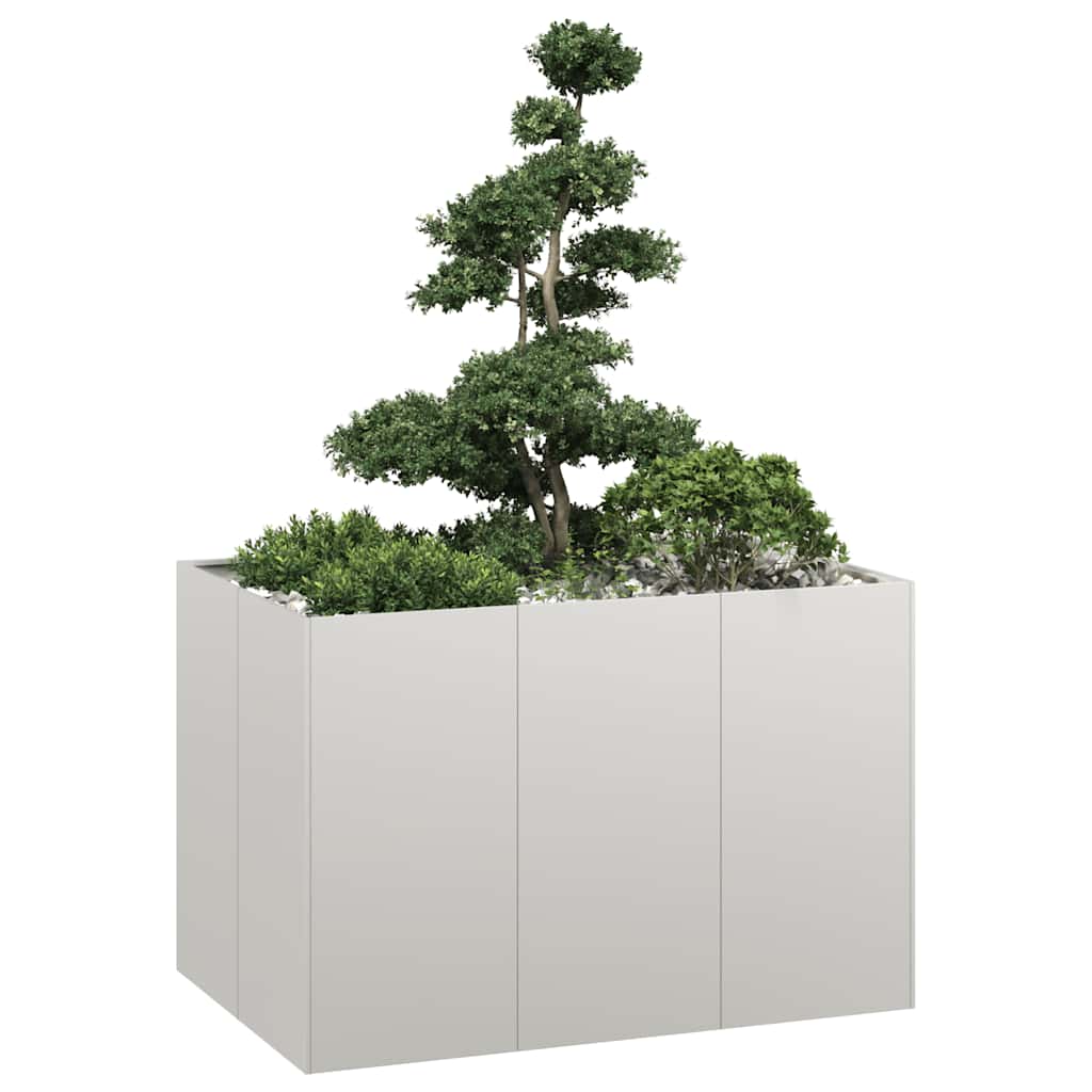 Plantenbak 120x80x80 cm roestvrij staal is nu te koop bij PeponiXL, paradijselijk wonen!