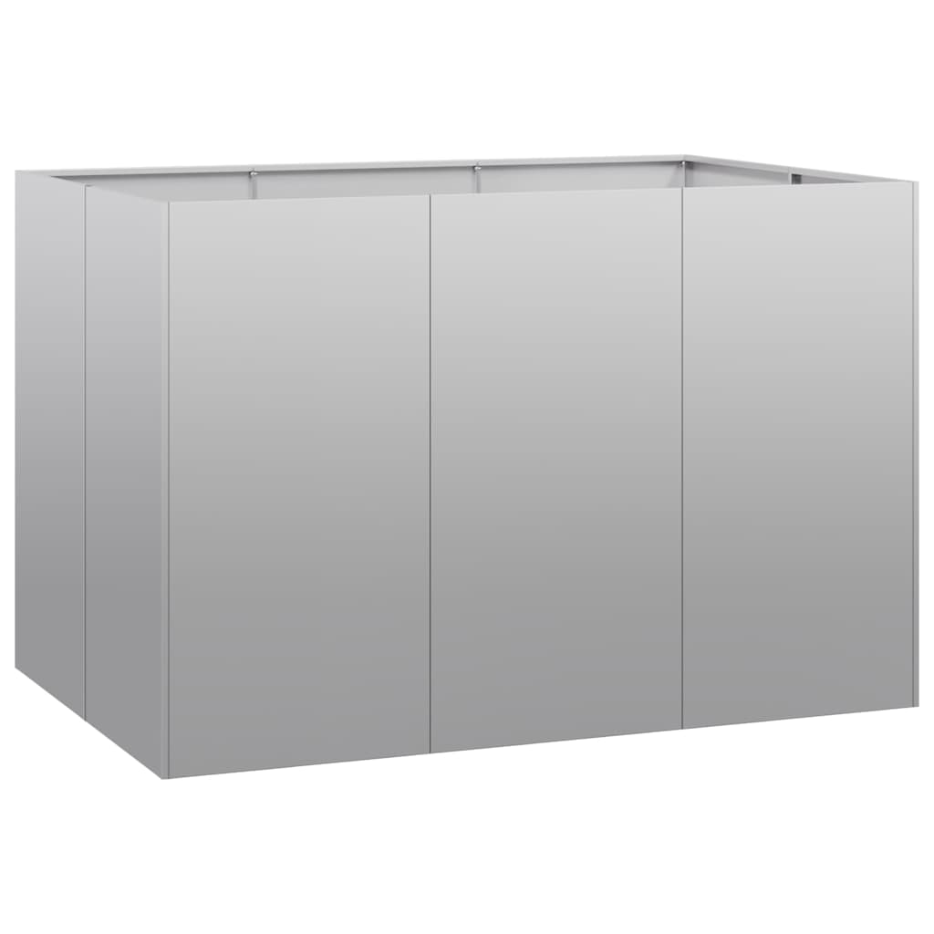 Plantenbak 120x80x80 cm gegalvaniseerd staal is nu te koop bij PeponiXL, paradijselijk wonen!