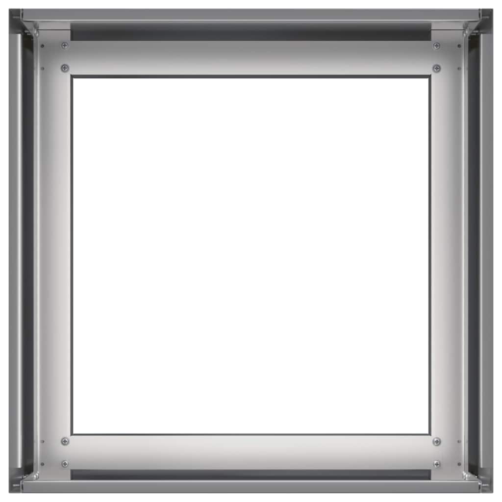 Plantenbak 40x40x30 cm gegalvaniseerd staal is nu te koop bij PeponiXL, paradijselijk wonen!