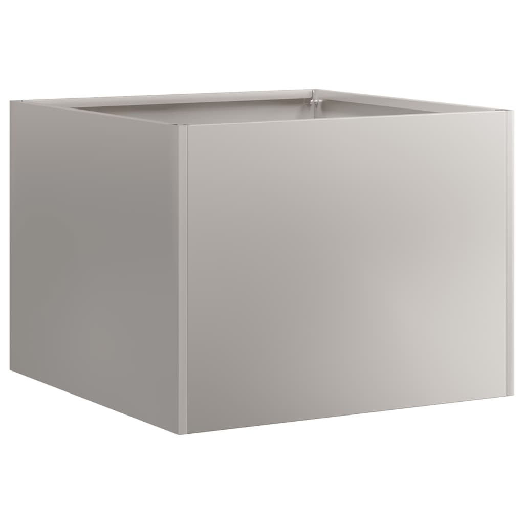 Plantenbak roestig 40x40x30 cm weervast staal is nu te koop bij PeponiXL, paradijselijk wonen!