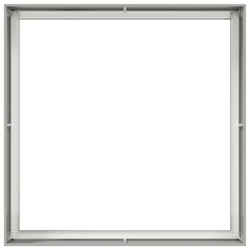 Plantenbak 100x100x40 cm roestvrij staal is nu te koop bij PeponiXL, paradijselijk wonen!