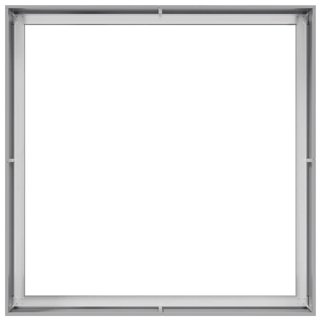 Plantenbak 100x100x40 cm gegalvaniseerd staal is nu te koop bij PeponiXL, paradijselijk wonen!