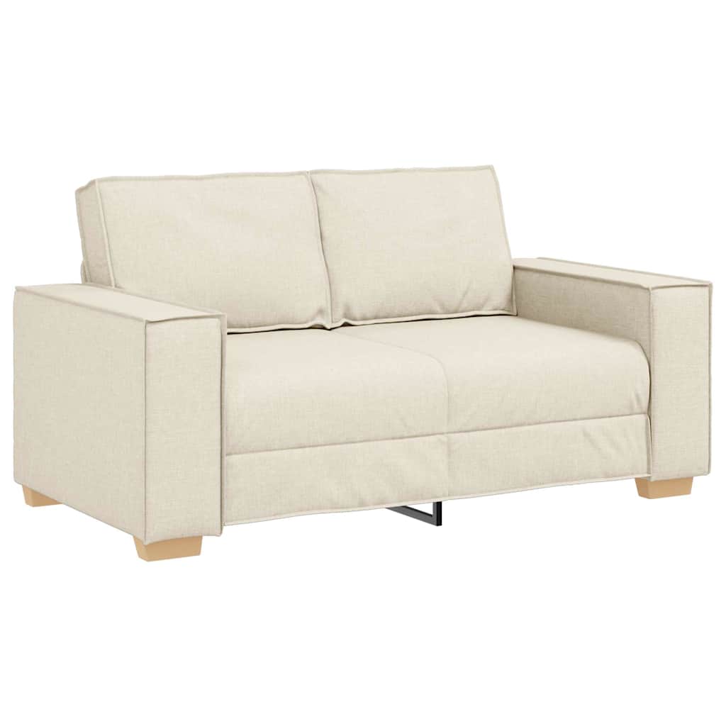 Bankstel 3 pcs Beige 220 x 80 x 84 cm Linnen-mix stof is nu te koop bij PeponiXL, paradijselijk wonen!